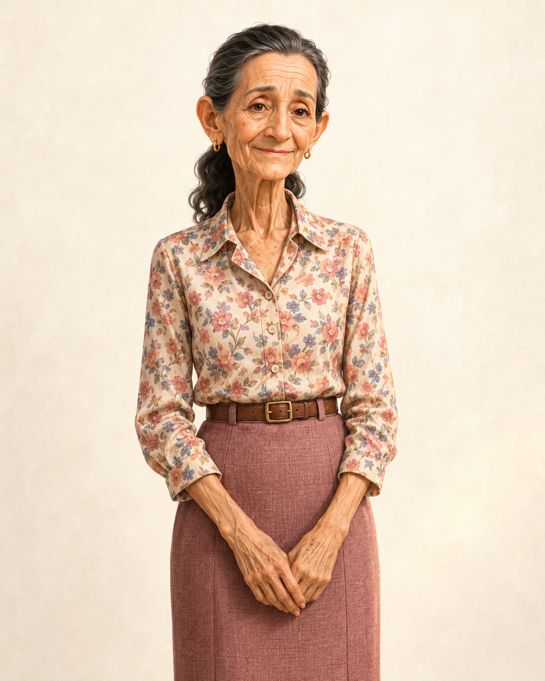 Retrato ilustrado de Bianca